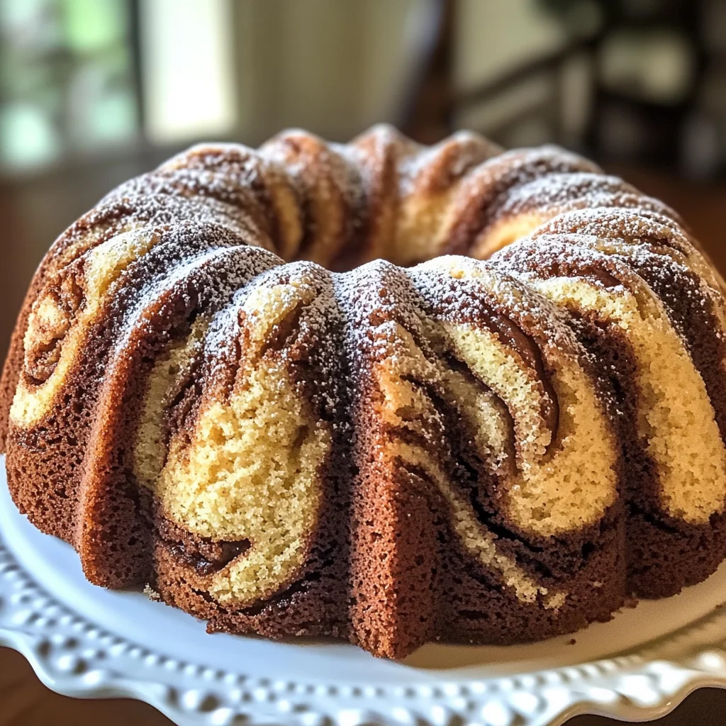 Cinnamon Swirl Bundt Cake