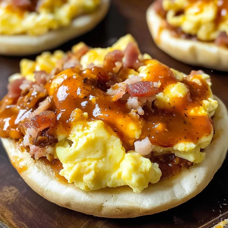 English Muffin Breakfast Pizzas