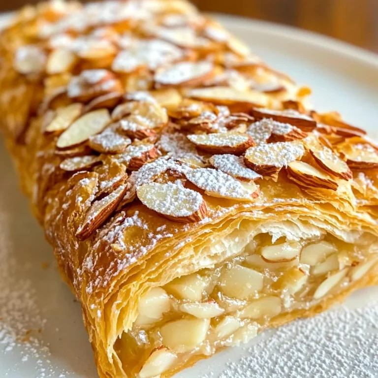 Flaky Sweet Almond Pastry
