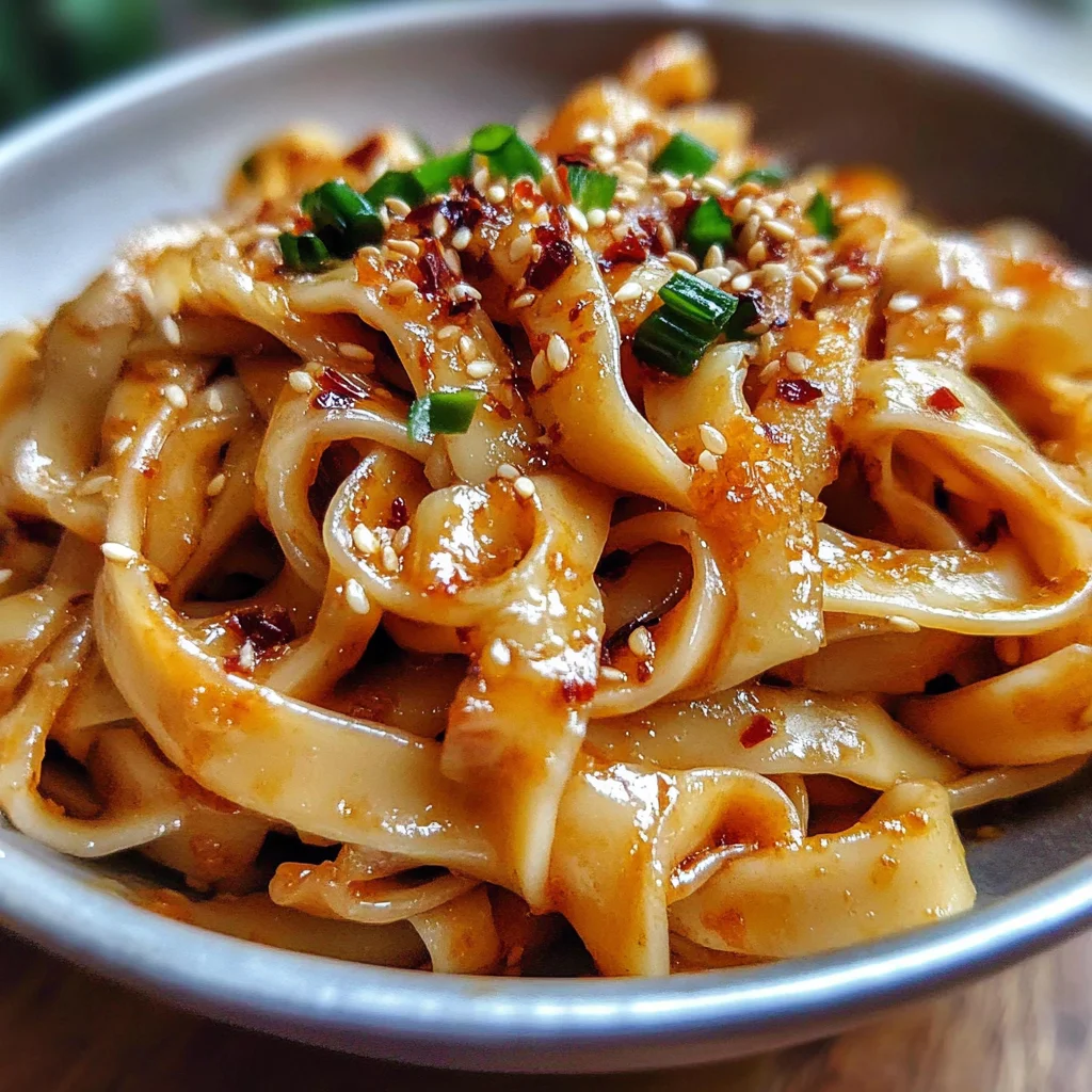 Garlic Chili Oil Noodles