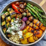 Grilled Veggie Bowl with Quinoa