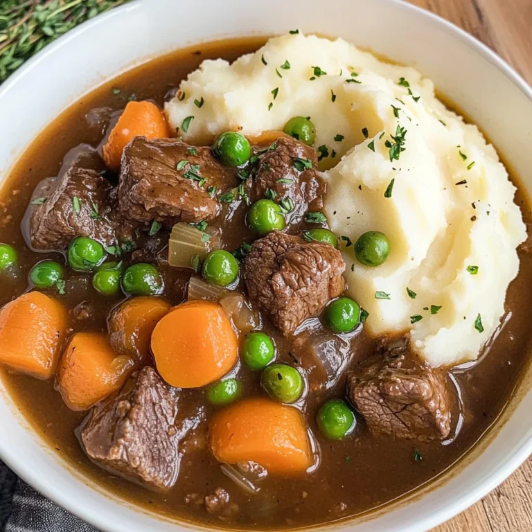 Irish Stew With Mashed Potatoes