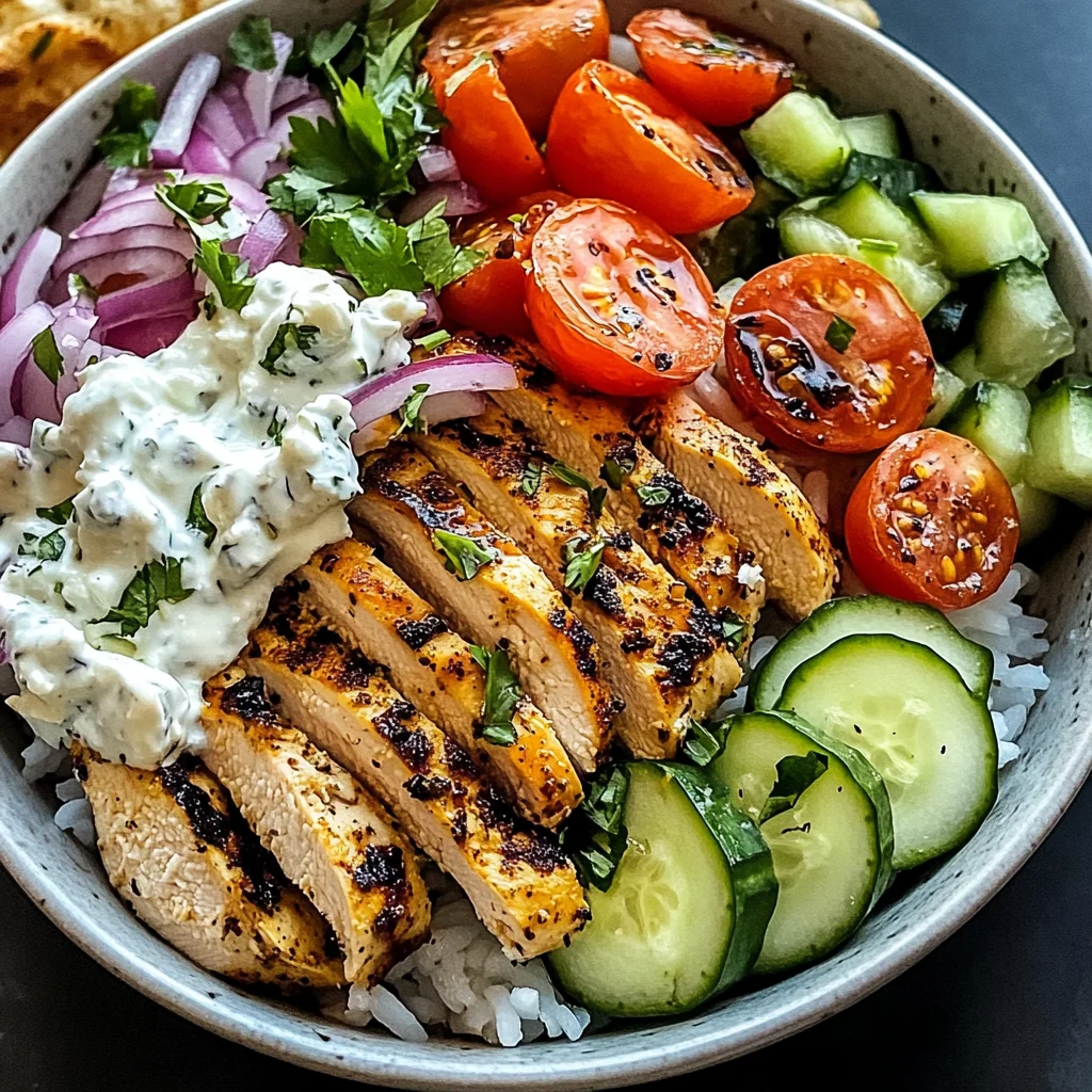 Mediterranean Chicken Bowls