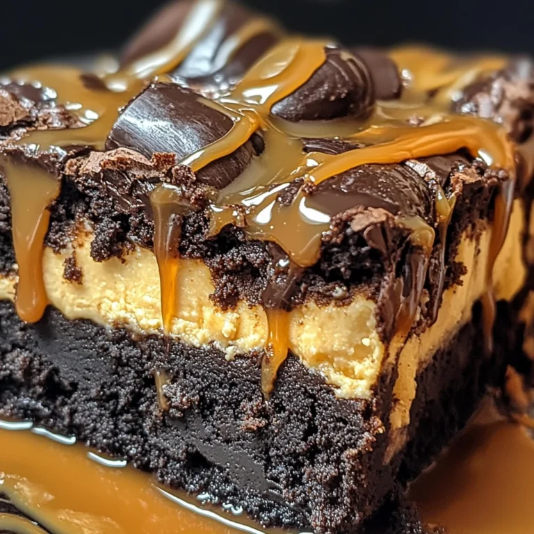 Milky Way Caramel Cheesecake Brownies