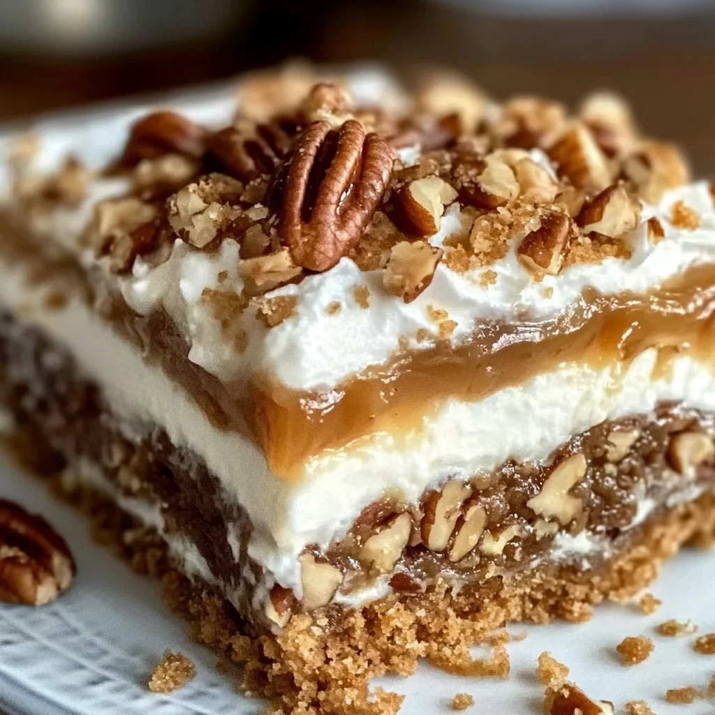 Pecan Pie Lasagna – A No-Bake Dream Dessert