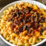 Pulled beef Mac and Cheese