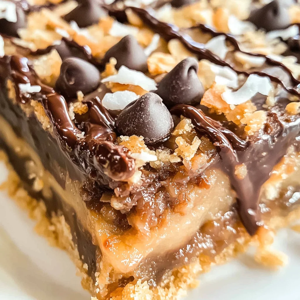 Samoas Cookie Pie