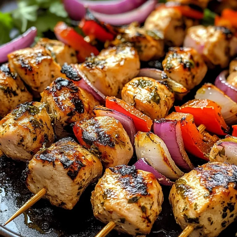 Authentic Greek Chicken Souvlaki Recipe