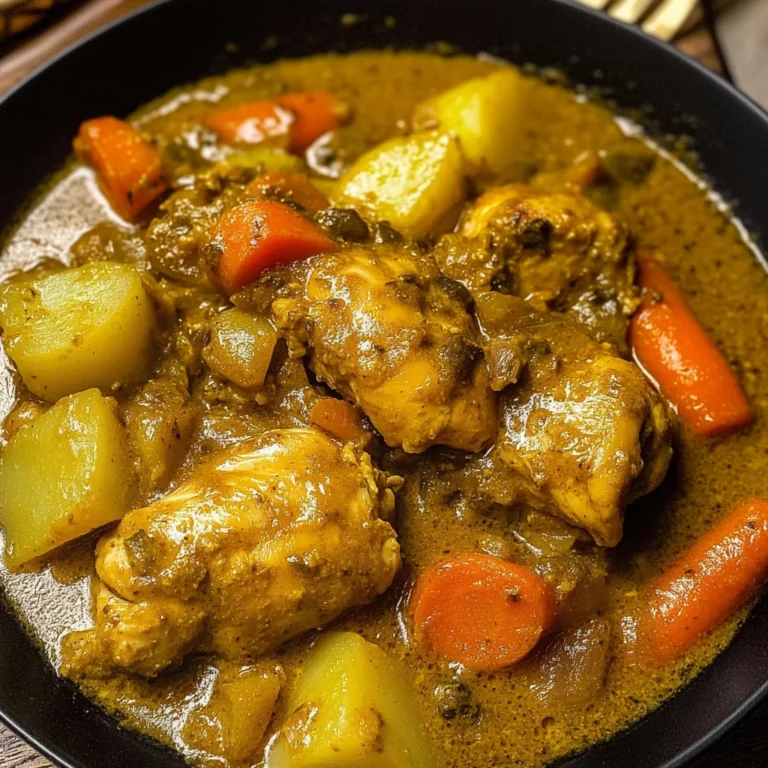 Authentic Jamaican Curry Chicken