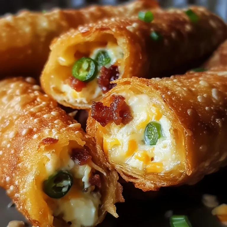 Bacon Jalapeño Eggrolls