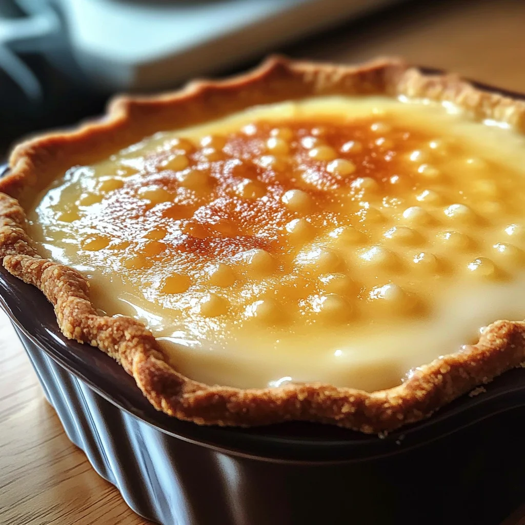 Baked Tapioca Pudding