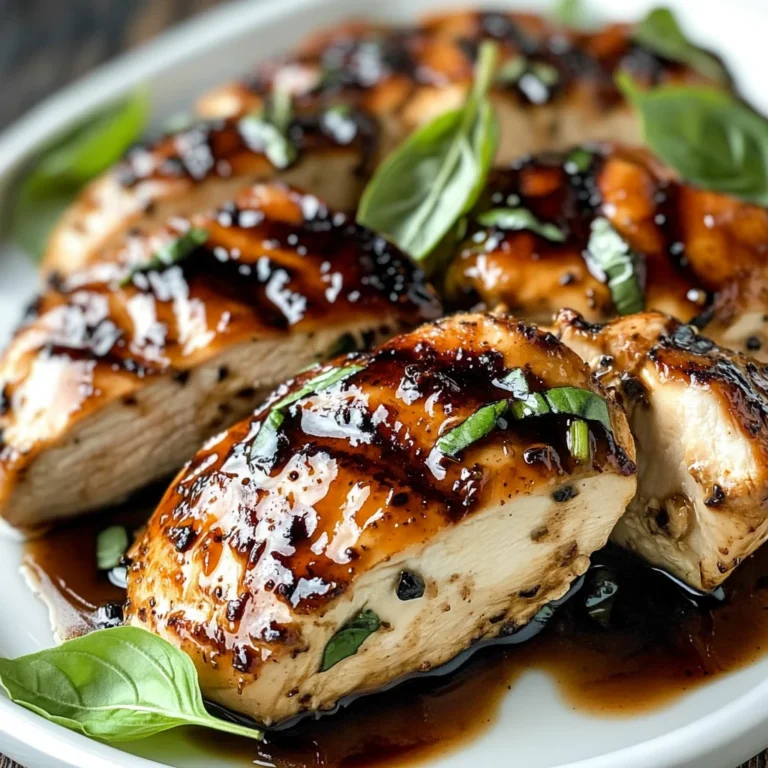 Balsamic Baked Chicken Breast: A Delicious and Easy Recipe for Dinner