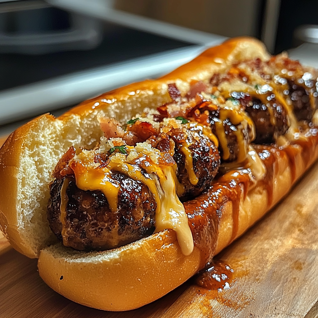 Bourbon BBQ Turkey Turkey Bacon Cheeseburger Meatball Subs Ready in 30 Minutes