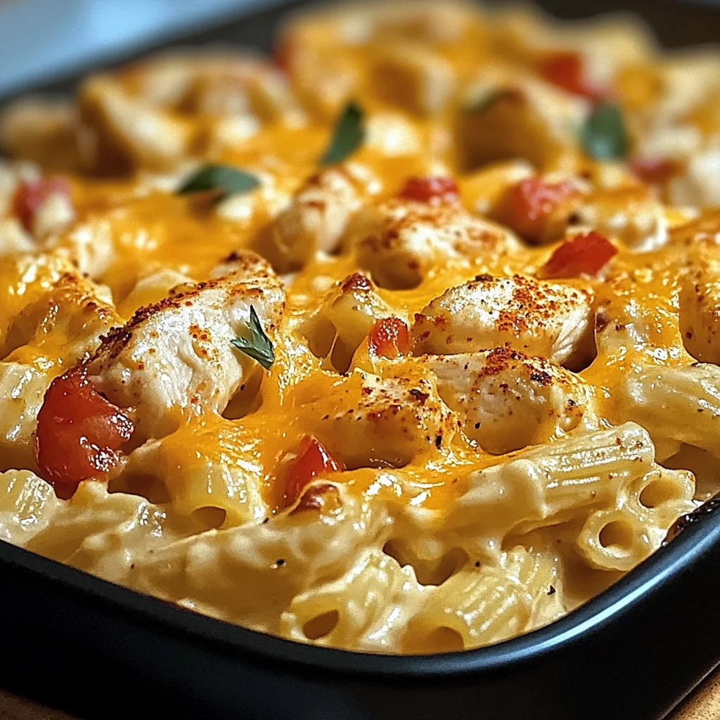 Cajun Cream Cheese Chicken Pasta Bake Recipe