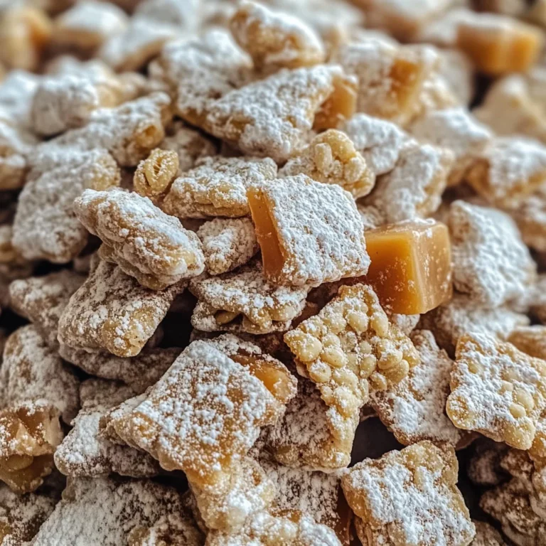 Caramel Apple Puppy Chow
