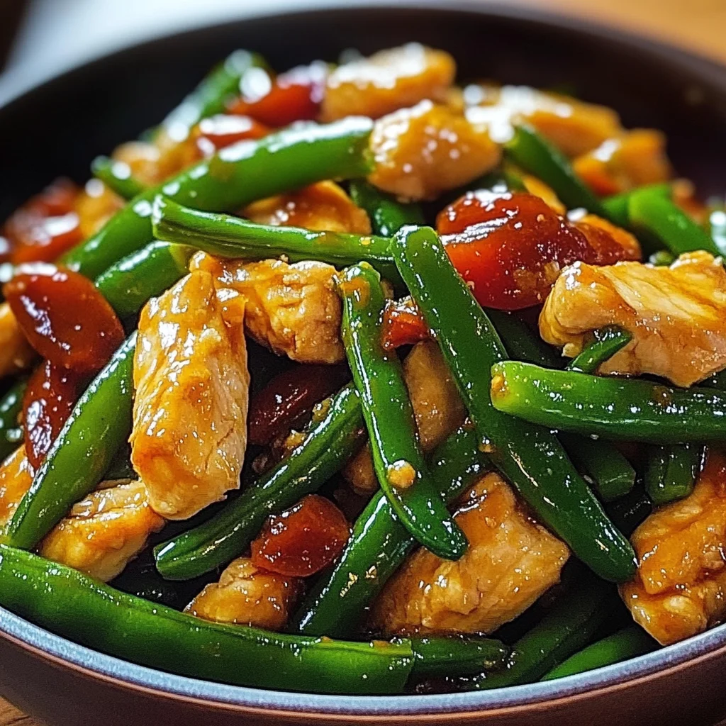 Chicken and Green Bean Stir-Fry: Quick and Delicious Dinner!