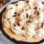 Creamy Coffee Pie Recipe (No Bake, 6 Ingredients)