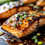 Crispy Honey Garlic Glazed Salmon Recipe
