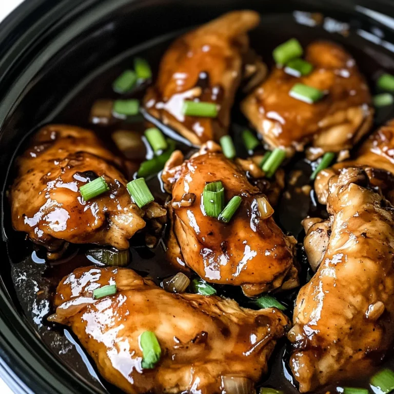 Crockpot Bourbon Chicken