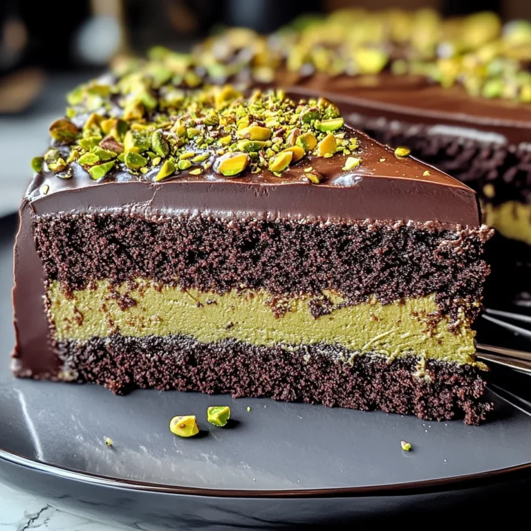 Dubai Chocolate Cake