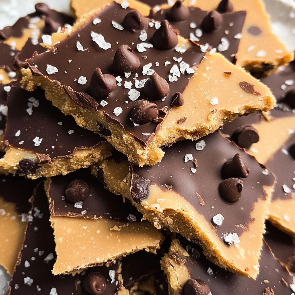 Healthy Cookie Dough Bark