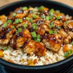 Honey BBQ Chicken Rice – The Best 1-Pan Family Dinner