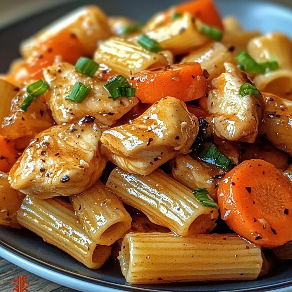 Honey Pepper Chicken Panini Pasta