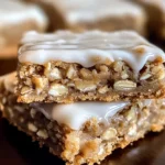 Iced Oatmeal Cookie Bar Recipe