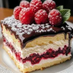 Italian Vanilla Raspberry Love Cake