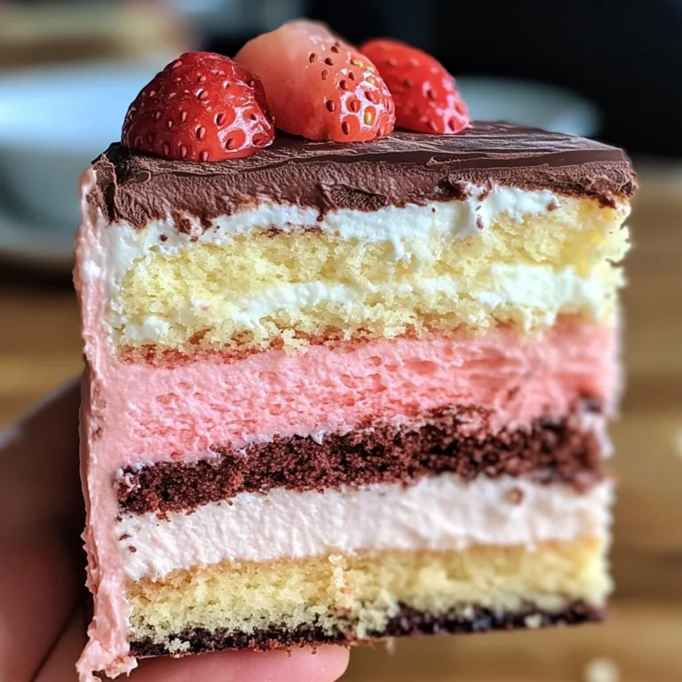 Neapolitan Cake