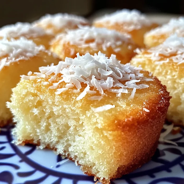 Portuguese Coconut Cakes