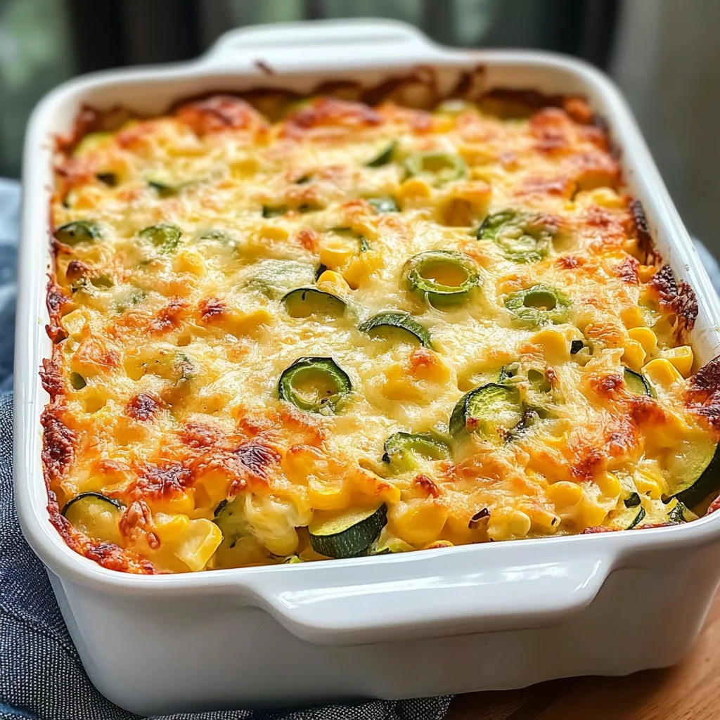 Savory Garden Zucchini Casserole - Alrightwithme