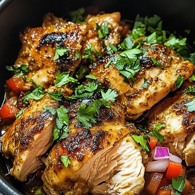 Spiced Yogurt-Marinated Chicken Thighs