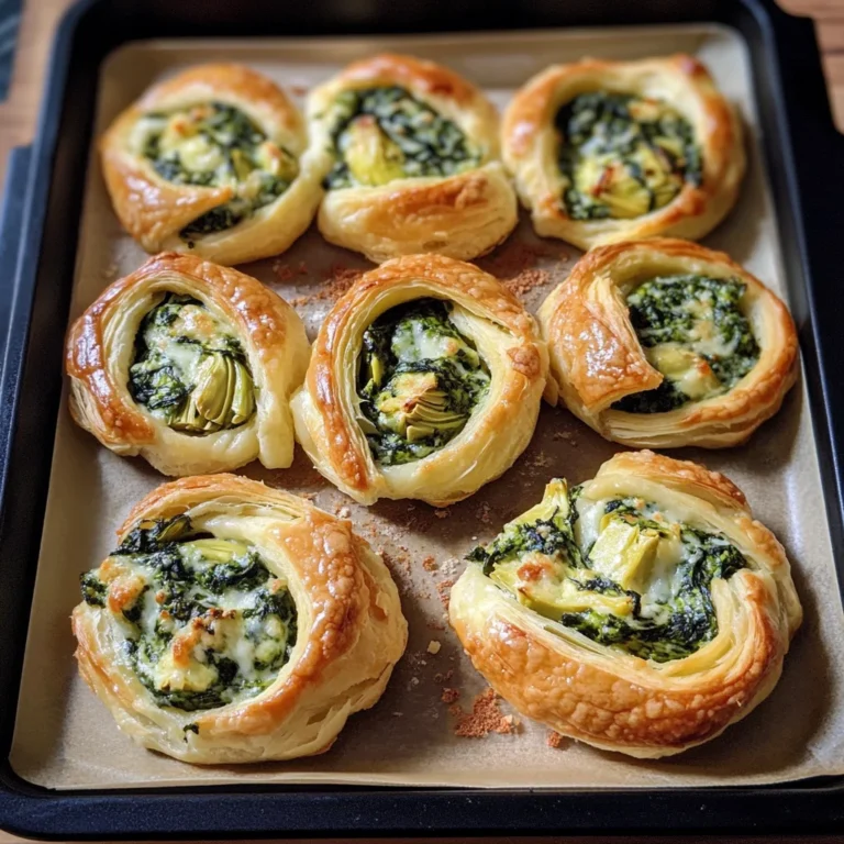 Spinach Artichoke Swirls