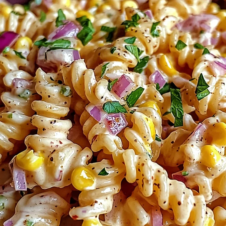 Street Corn Pasta Salad