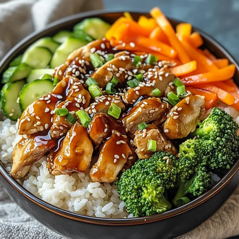 Teriyaki Chicken Rice Bowl