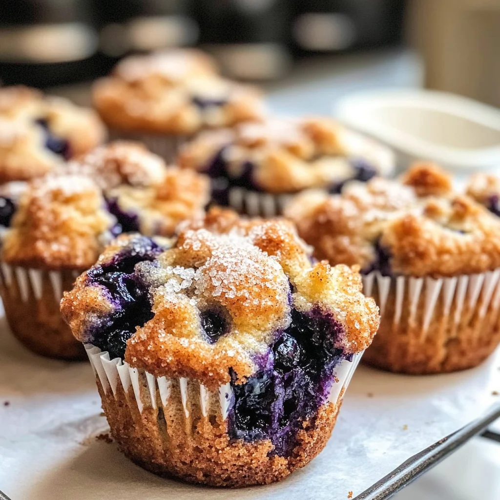 Blueberry Monkey Bread Muffins