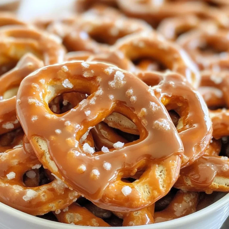 Caramel Pretzels