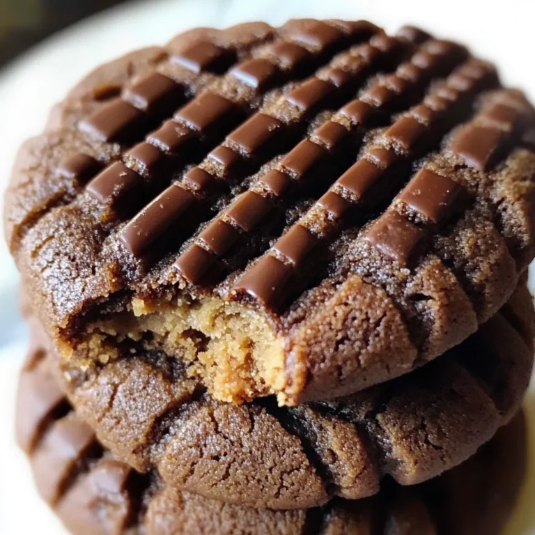 Chocolate Peanut Butter Cookies