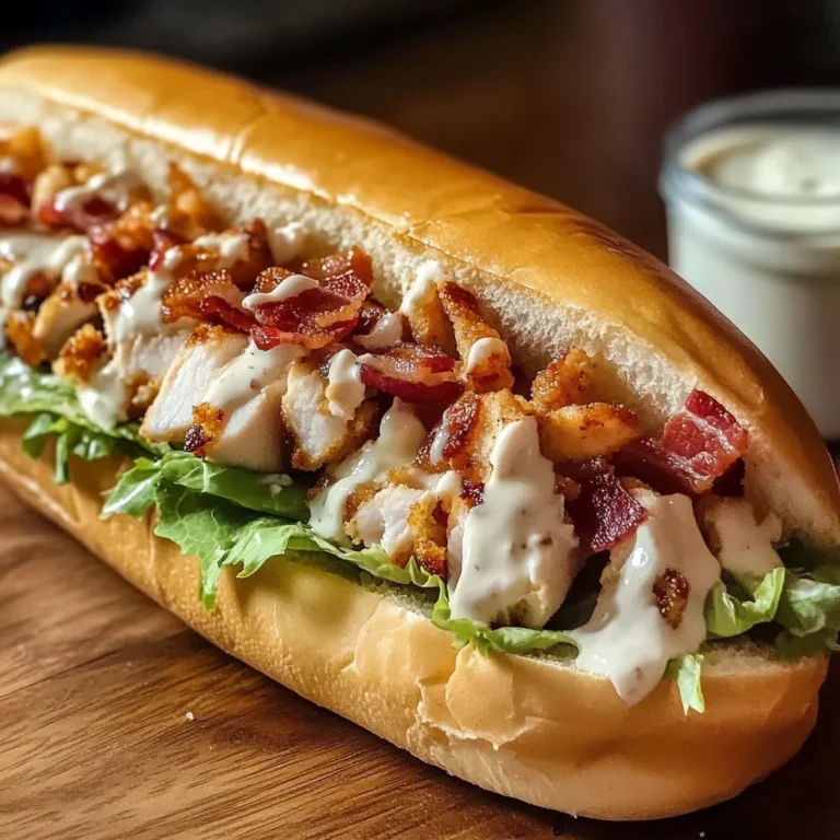 Chopped Chicken Bacon Ranch Sub: An Amazing Ultimate Recipe
