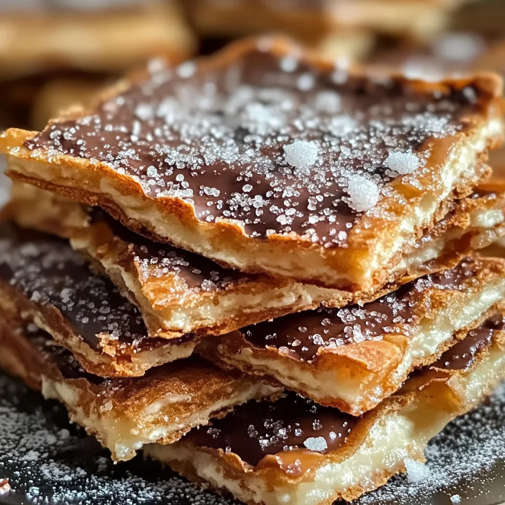 Churro Saltine Toffee