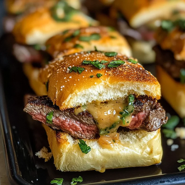 Cowboy Butter Steak Sliders