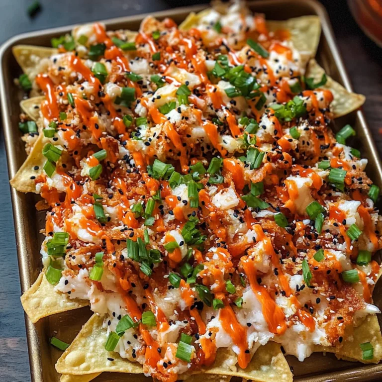 Crab Rangoon Nachos