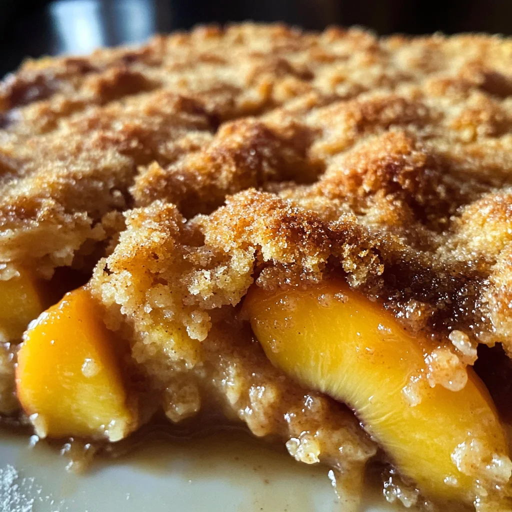Divine Brown Butter Peach Cobbler: 5-Ingredient Magic