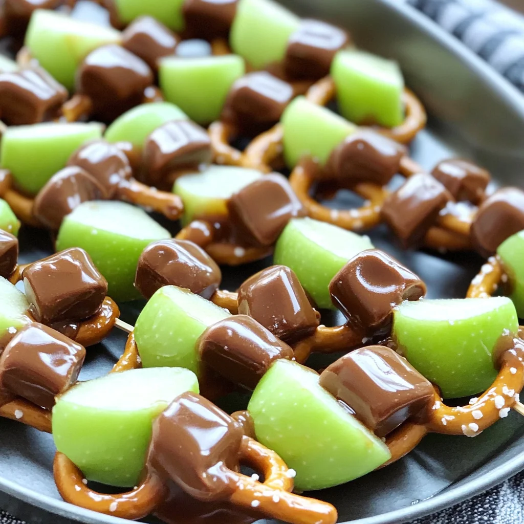 Easy Caramel Apple Bites