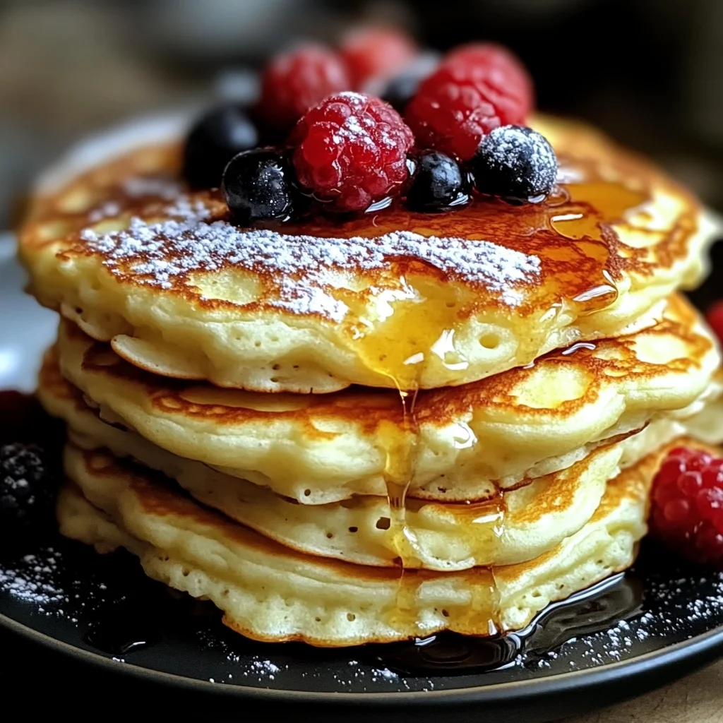 Flourless Cottage Cheese Pancakes