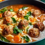 Italian Meatball Soup: Comfort in a Bowl