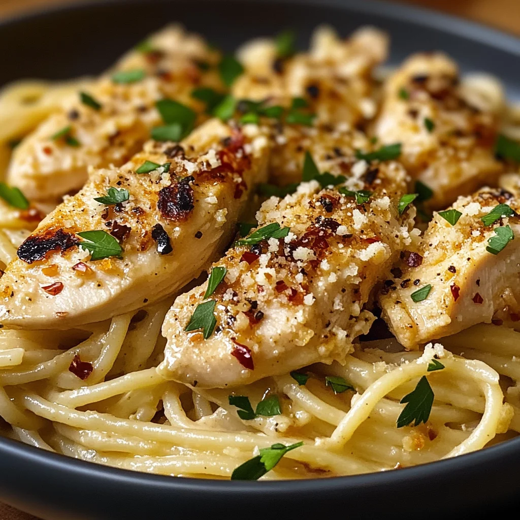 Monterey Chicken Spaghetti