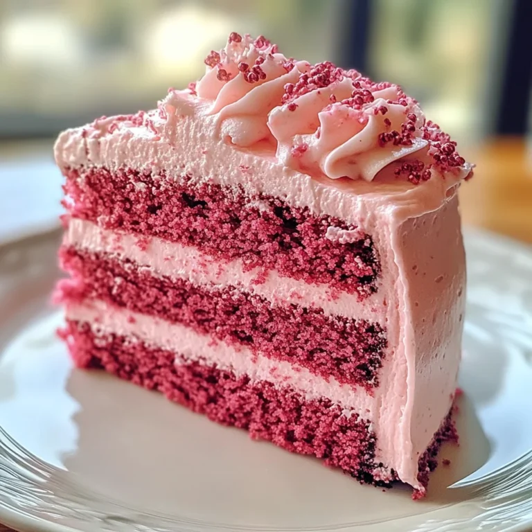 Mother's Day Pink Velvet Cake