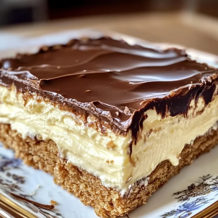No-Bake Eclair Cake